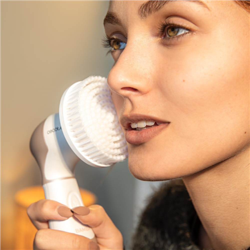 Cecotec Facial cleansing brush , FaceCare TotalClean , Facial brush , White