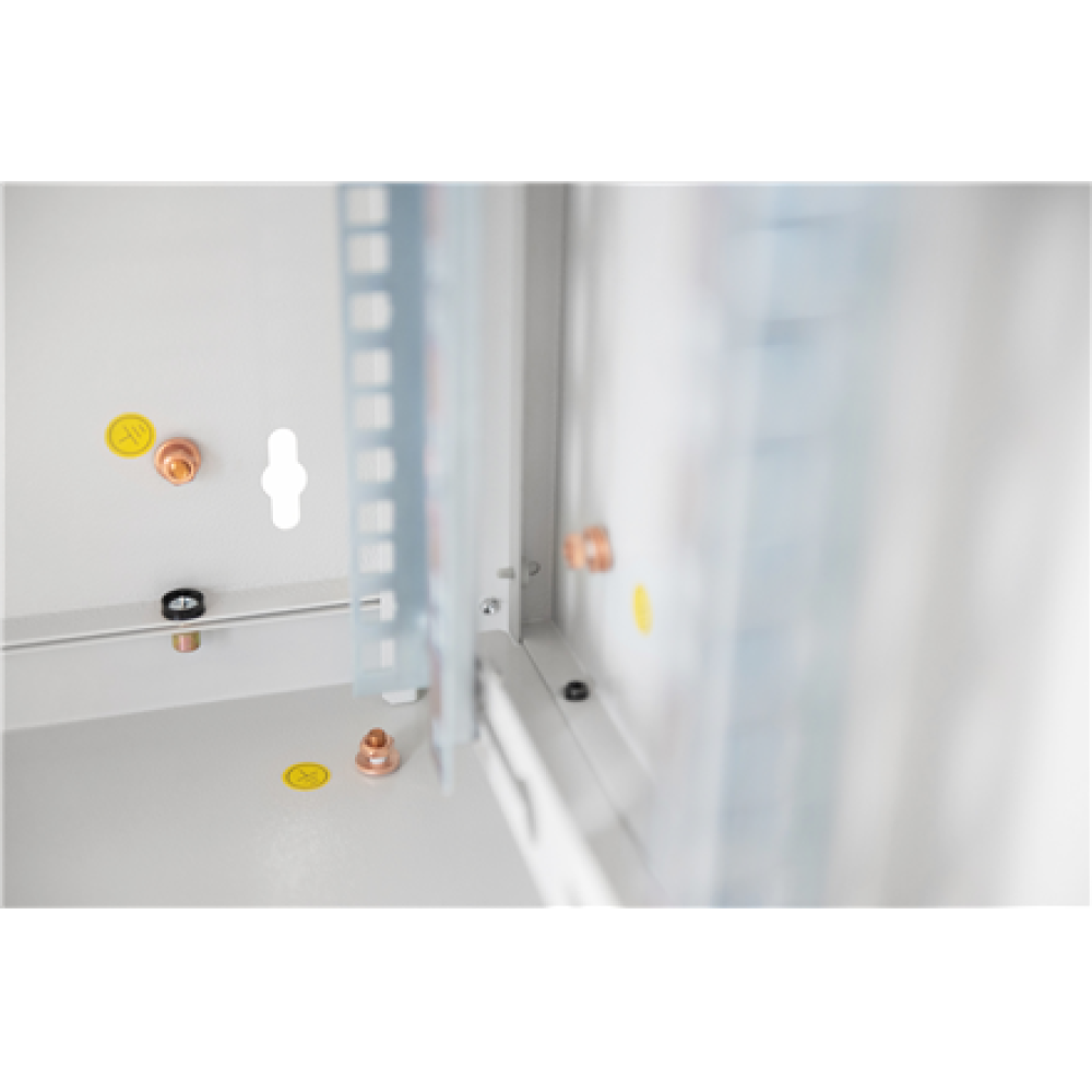 Digitus , Wall Mounting Cabinet Unique Series , DN-19 12U-6/6 , Grey , 60 x 60 cm