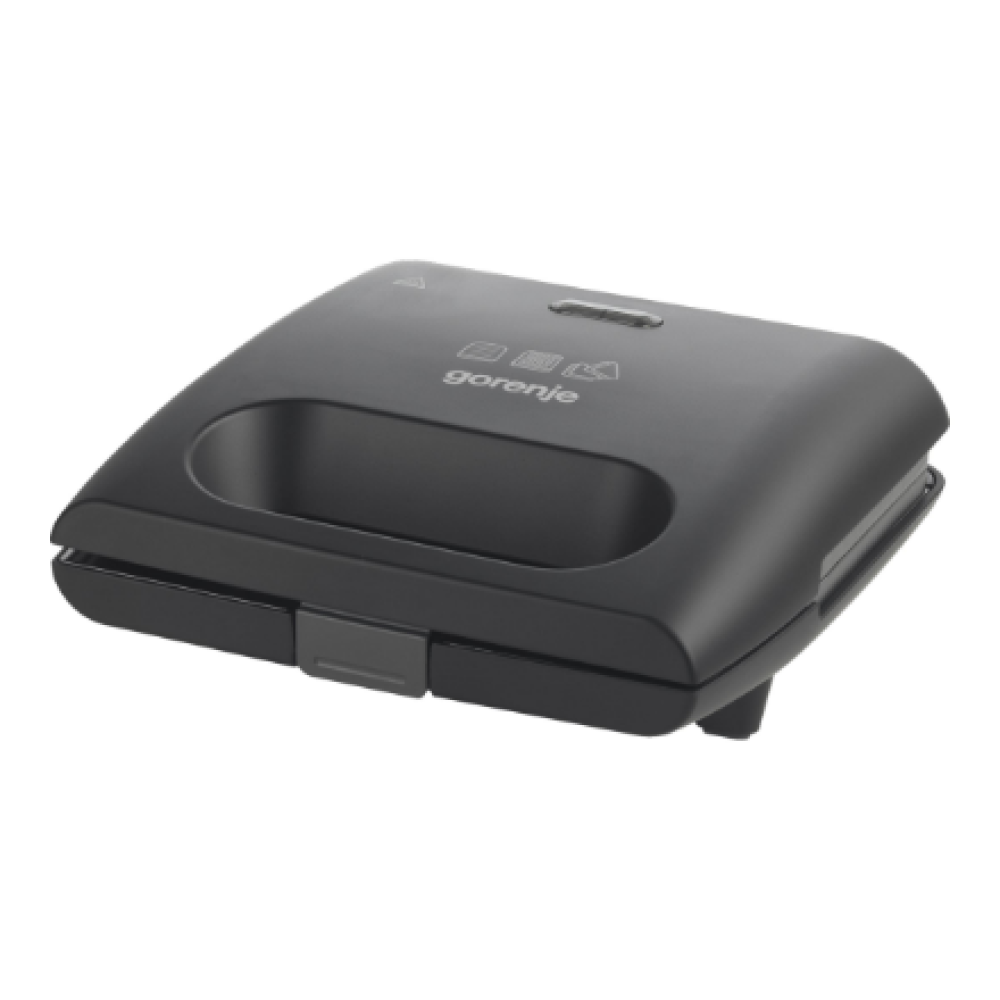 Gorenje , Sandwich maker , SM703GCB , 700 W , Number of plates 3 , Number of pastry 2 , Black