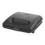 Gorenje , Sandwich maker , SM703GCB , 700 W , Number of plates 3 , Number of pastry 2 , Black