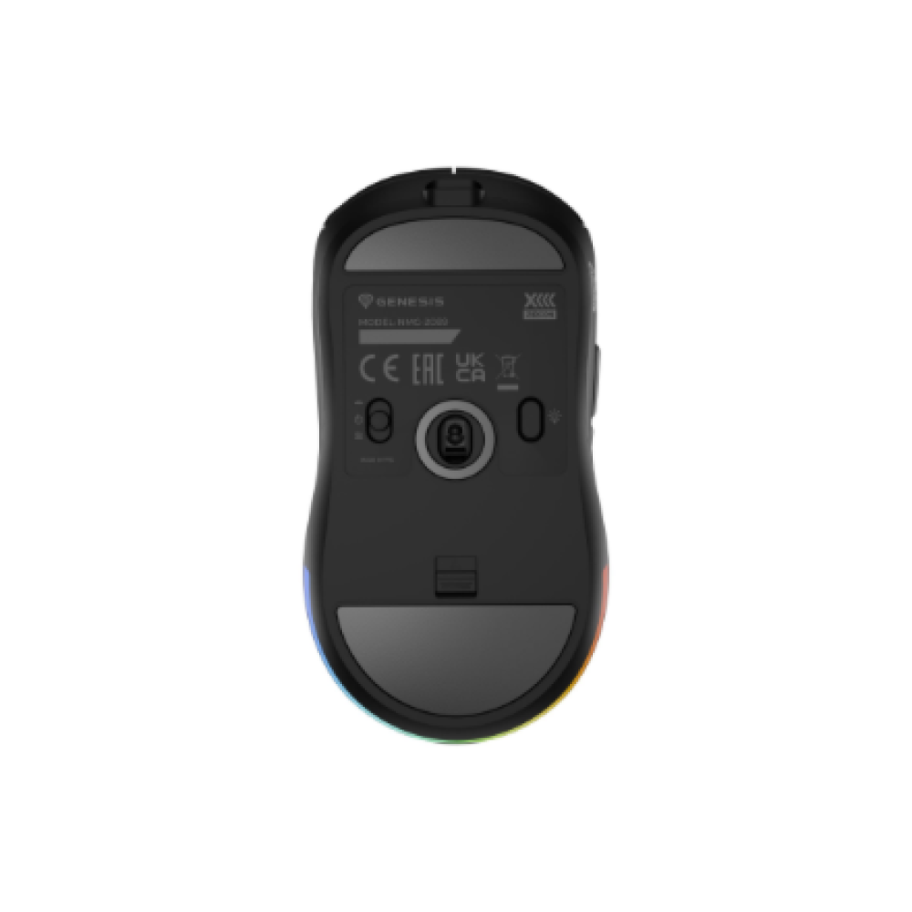 Genesis Zircon XIII Custom , Gaming Mouse , Wireless , 2.4 GHz, USB , Black