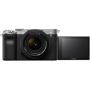 ILCE-7CL Sony Alpha A7C Full-frame Mirrorless Interchangeable Lens Camera with Sony FE 28-60mm F4-5.6 Zoom Lens, Silver