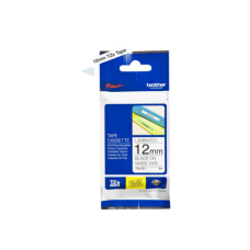 Brother , TZ-231 Laminated Tape , Black on White , TZe , 8 m , 1.2 cm