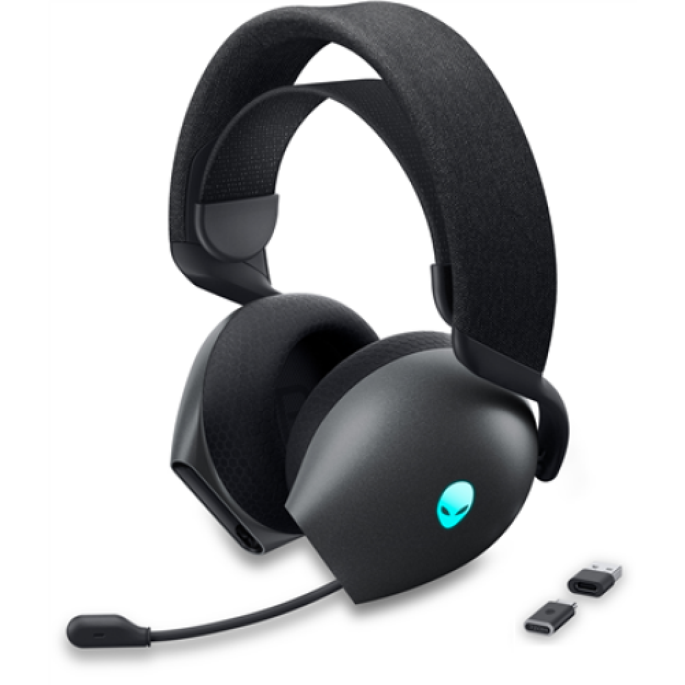 Dell , Alienware Dual Mode Wireless Gaming Headset , AW720H , Wireless , Over-Ear , Noise canceling , Wireless
