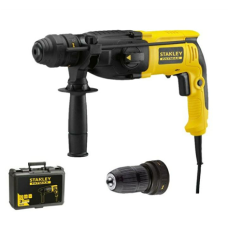 Stanley , 2.4J SDS Plus Hammer Drill With Quick Change Chuck, Kitbox , SFMEH210K-QS , 800 W