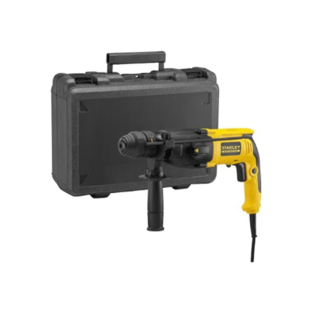 Stanley , 2.4J SDS Plus Hammer Drill With Quick Change Chuck, Kitbox , SFMEH210K-QS , 800 W