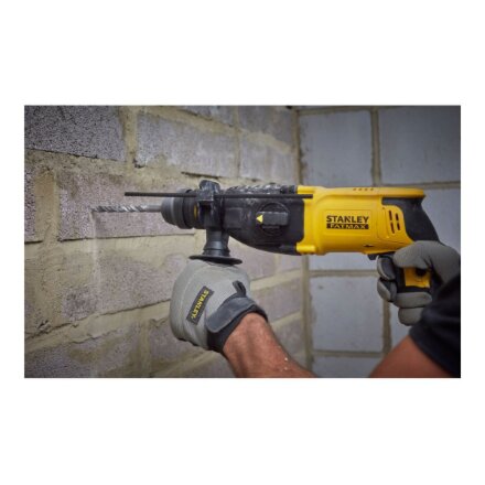 Stanley , 2.4J SDS Plus Hammer Drill With Quick Change Chuck, Kitbox , SFMEH210K-QS , 800 W