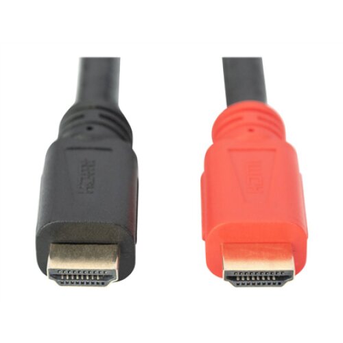 Digitus , High Speed HDMI Cable with Signal Amplifier , DB-330118-100-S , HDMI Male (type A) , HDMI Male (type A) , HDMI to HDMI , 10 m