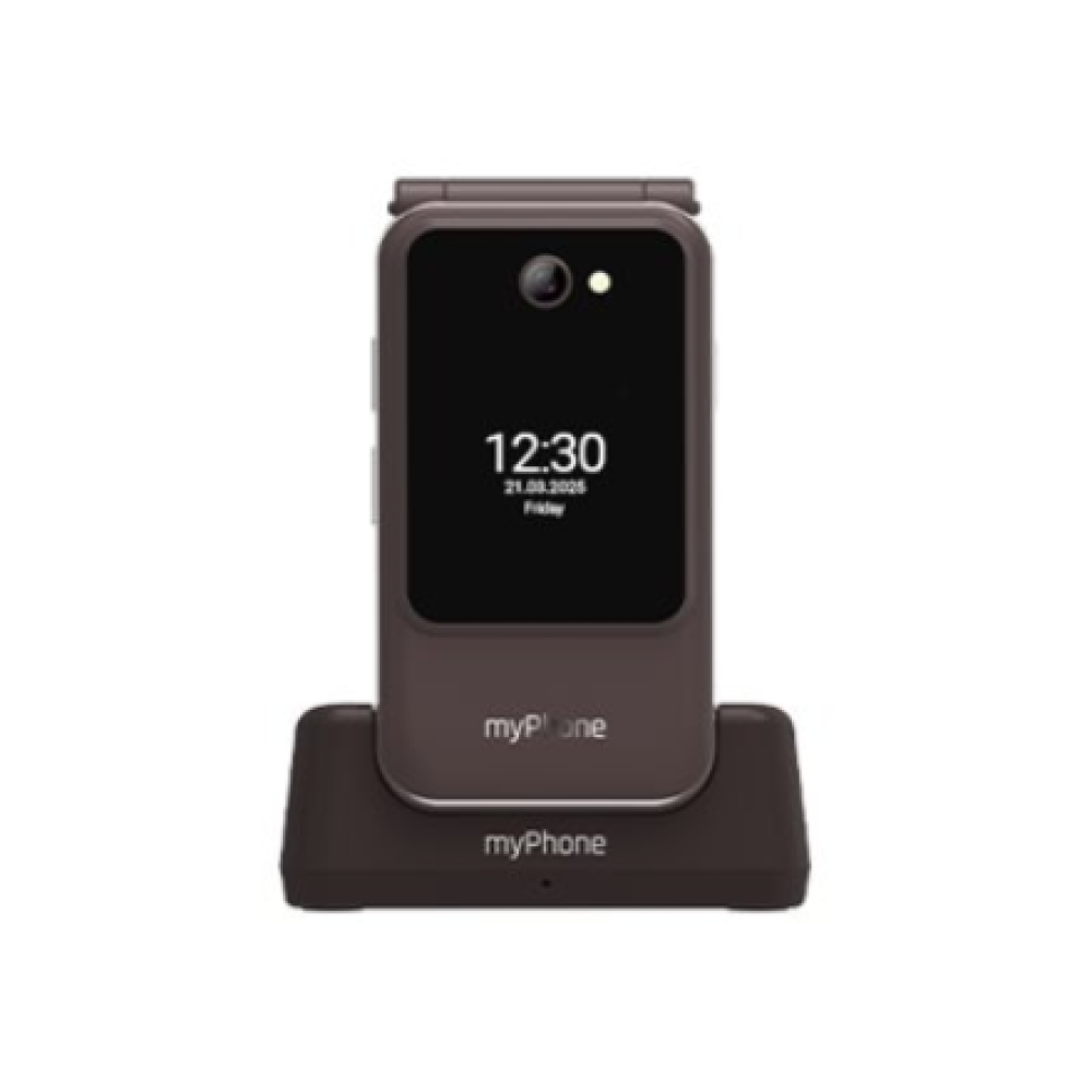myPhone Harmony LTE Praline Collection , Brown , 2.8+1.44 , IPS , 48 MB , 128 MB , Single SIM , MicroSD , 3G , Bluetooth , 5.1 , Main camera resolution 2 MP , 1300 mAh