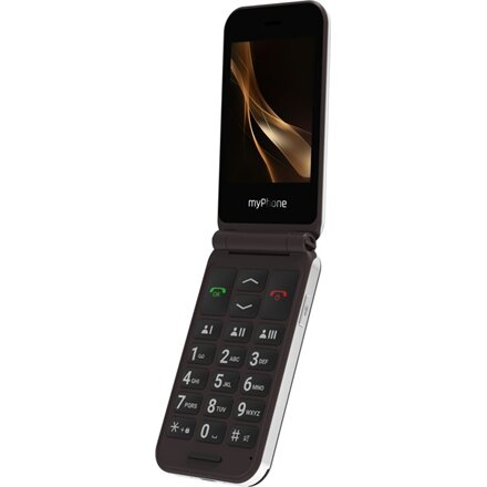 myPhone Harmony LTE Praline Collection , Brown , 2.8+1.44 , IPS , 48 MB , 128 MB , Single SIM , MicroSD , Bluetooth , 5.1 , Main camera resolution 2 MP , 1300 mAh