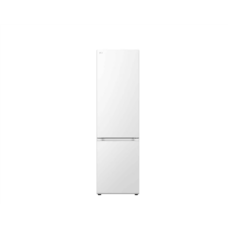 LG , Refrigerator , GBV5240DSW , Energy efficiency class D , Free standing , Combi , Height 203 cm , No Frost system , Fridge net capacity 277 L , Freezer net capacity 110 L , Display , 35 dB , White