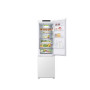 LG , Refrigerator , GBV5240DSW , Energy efficiency class D , Free standing , Combi , Height 203 cm , No Frost system , Fridge net capacity 277 L , Freezer net capacity 110 L , Display , 35 dB , White