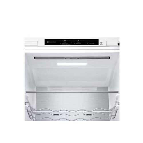 LG , Refrigerator , GBV5240DSW , Energy efficiency class D , Free standing , Combi , Height 203 cm , No Frost system , Fridge net capacity 277 L , Freezer net capacity 110 L , Display , 35 dB , White