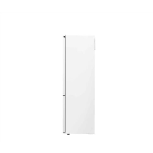 LG , Refrigerator , GBV5240DSW , Energy efficiency class D , Free standing , Combi , Height 203 cm , No Frost system , Fridge net capacity 277 L , Freezer net capacity 110 L , Display , 35 dB , White