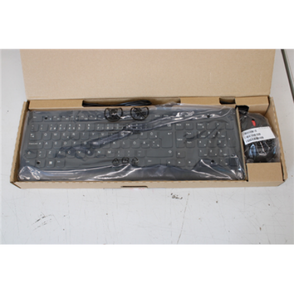 SALE OUT. LENOVO Essential Wired Keyboard and Mouse Combo - Estonia Lenovo Essential Wired Keyboard and Mouse Combo - Estonia DEMO