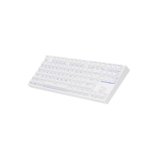 Genesis , THOR 404 TKL , Mechanical Gaming Keyboard , Wired , US , Gateron Yellow Pro , White , RGB