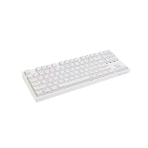 Genesis , THOR 404 TKL , Mechanical Gaming Keyboard , Wired , US , Gateron Yellow Pro , White , RGB