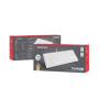 Genesis , THOR 404 TKL , Mechanical Gaming Keyboard , Wired , US , Gateron Yellow Pro , White , RGB