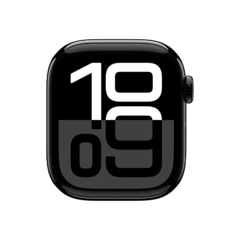 Apple Watch Series 10 , Smart watch , GPS (satellite) , Always-On Retina display , 42mm , Waterproof , Jet Black