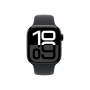 Apple Watch Series 10 , Smart watch , GPS (satellite) , Always-On Retina display , 42mm , Waterproof , Jet Black