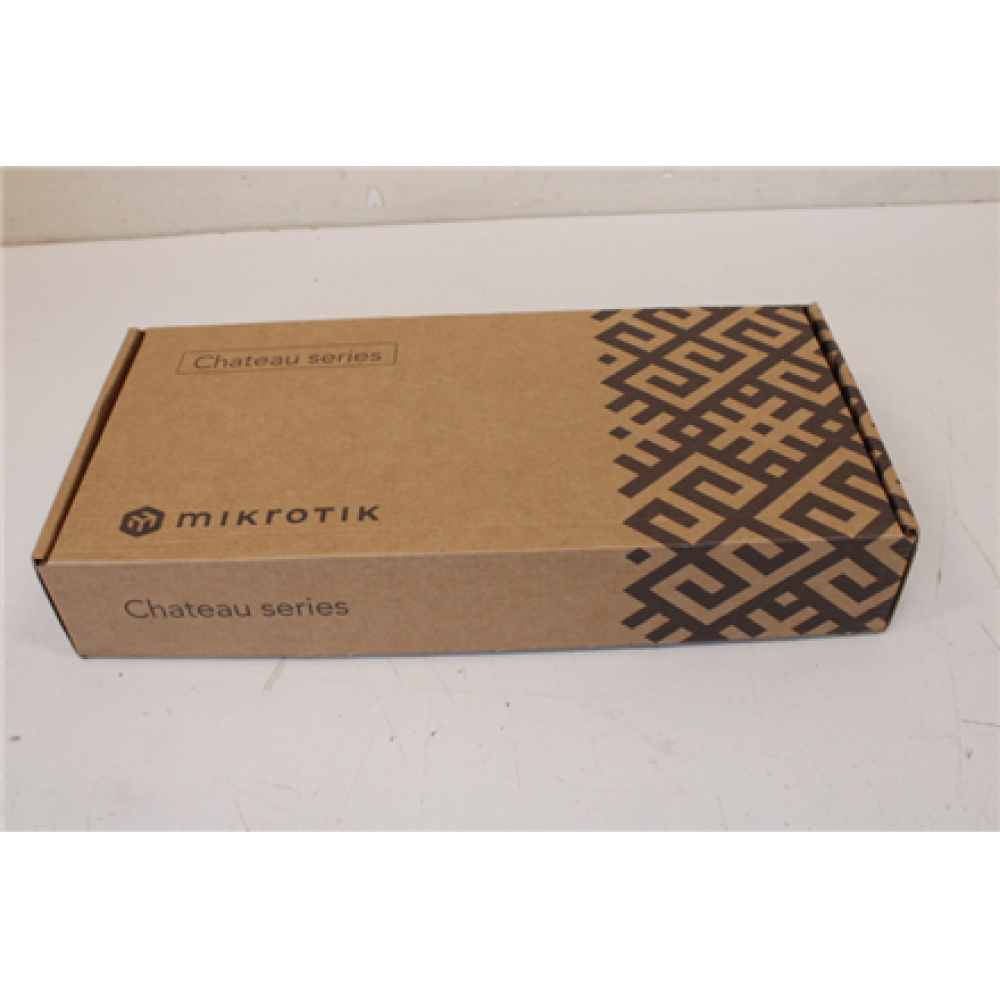 SALE OUT. MikroTik Chateau 5G R16 with RouterOS v7 license (EU), DEMO , Router with RouterOS v7 license (EU) , Chateau 5G R16 , 802.11ac , 10/100/1000 Mbit/s , Ethernet LAN (RJ-45) ports 5 , Mesh Support No , MU-MiMO Yes , 5G , 12 month(s) , DEMO