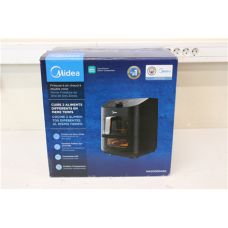 SALE OUT. Midea MAD1100DADK Air fryer digital,Two-zone cavity, 6.4L + 4.4L , Midea , Two Zone Airfryer , MAD1100DADK , Power 1850 W , Capacity 4.4/6.4 L , Rapid Air technology , Black , UNPACKED, SCRATCHED