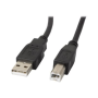 CA-USBA-11CC-0030-BK Lanberg USB Type-A to USB Type-B 2.0 Cable, 3 m , CA-USBA-11CC-0030-BK , USB Type-A to USB Type-B