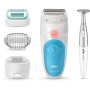 Braun Epilator SES 5810 SensoSmart Operating time (max) 30 min, Number of power levels 2, Wet & Dry, White/Blue, Cordless