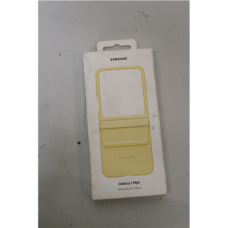 SALE OUT. Flap ECO-Leather Case EF-VF741PYE Flip6 (Yellow) EF-VF741PYEGWW DIRTY PACKAGING , Samsung DIRTY PACKAGING