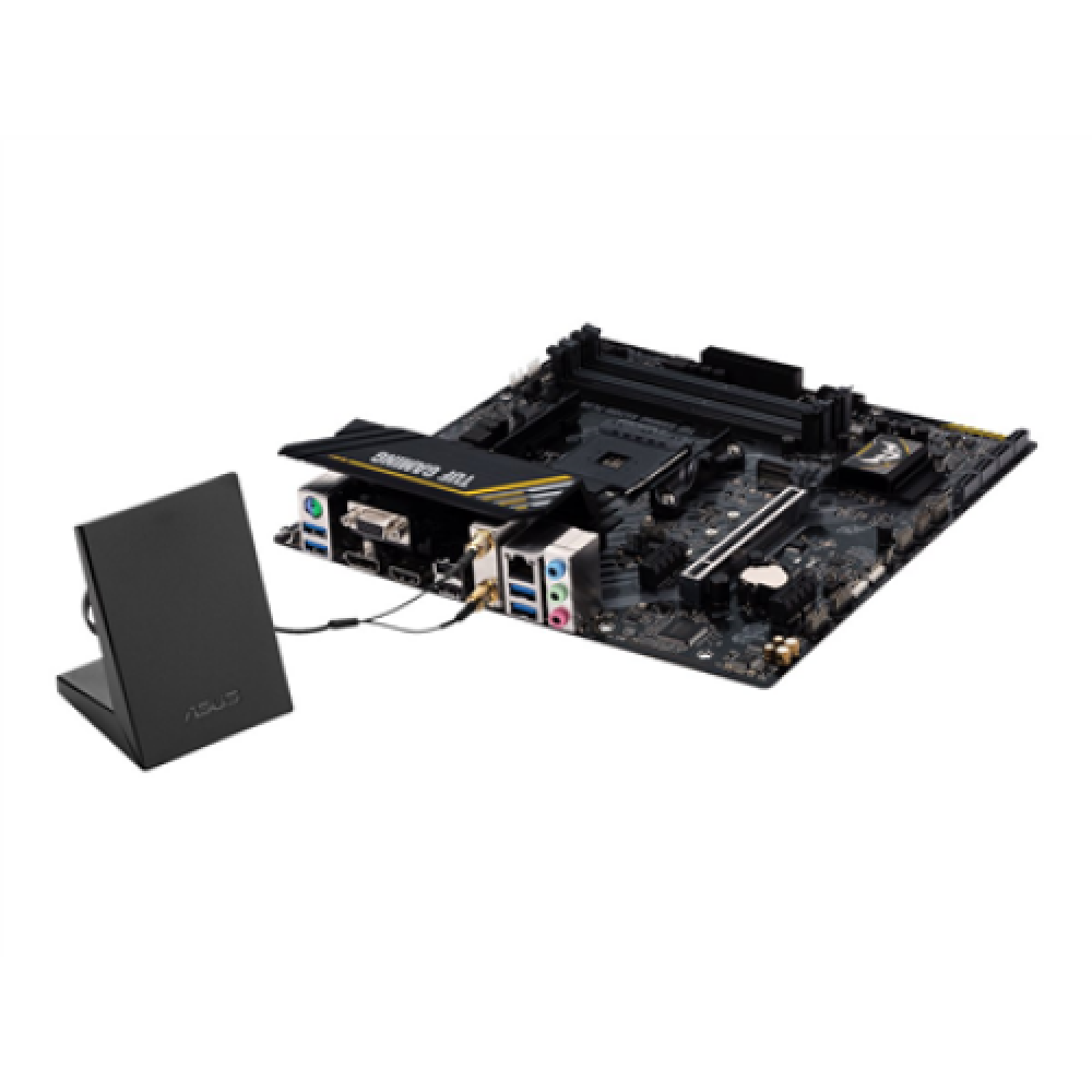 Asus , TUF GAMING A520M-PLUS , Processor family AMD , Processor socket AM4 , DDR4 , Memory slots 4 , Supported hard disk drive interfaces SATA, M.2 , Number of SATA connectors 4 , Chipset AMD A520 , Micro ATX