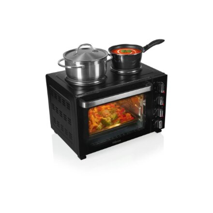 Tristar Convection Oven with 2 Hot Plates , OV-3670 , 35 L , 3200 W , Black