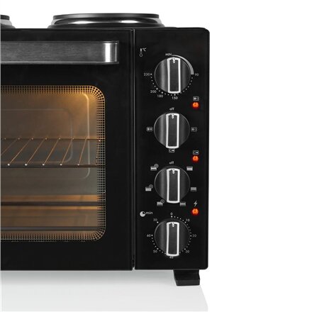 Tristar Convection Oven with 2 Hot Plates , OV-3670 , 35 L , 3200 W , Black