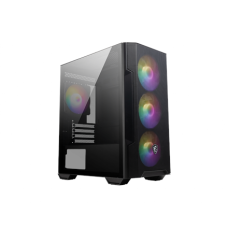 MSI , MAG FORGE M100R , Side window , Black , Micro ATX Tower , Power supply included No , ATX