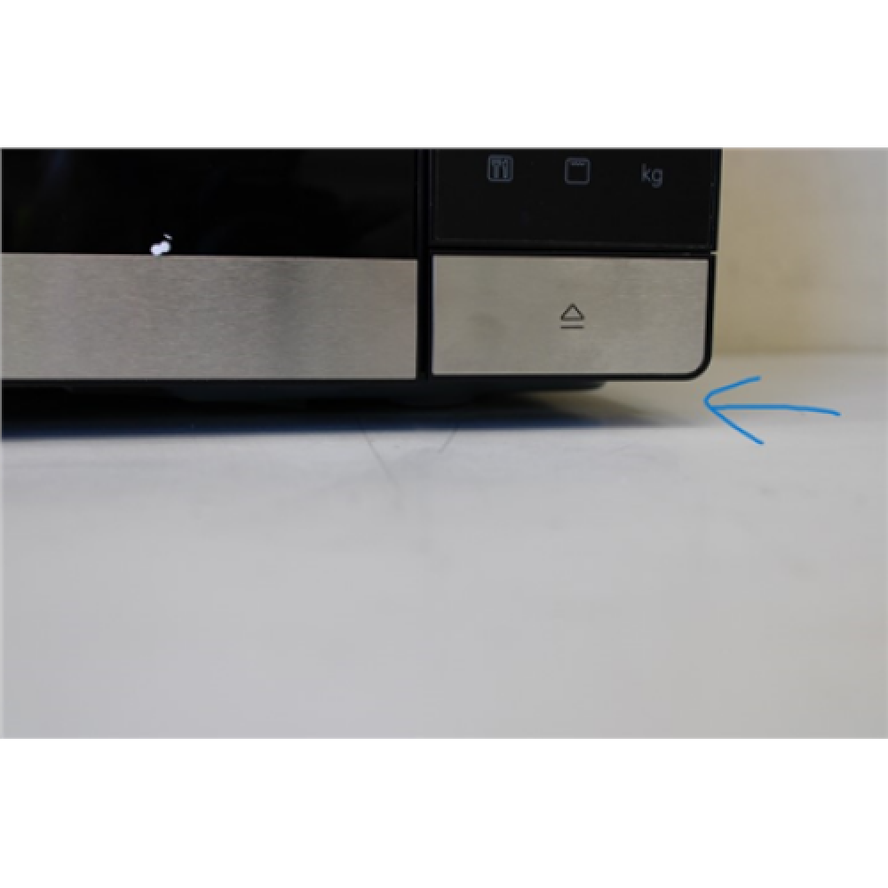 SALE OUT. Bosch Microwave oven Serie 2 FEL023MS2 Free standing, 20 L, 800 W, Grill, Black, DAMAGED PACKAGING ,DAMAGED BODY,CROOKED FIT ON THE TABLE