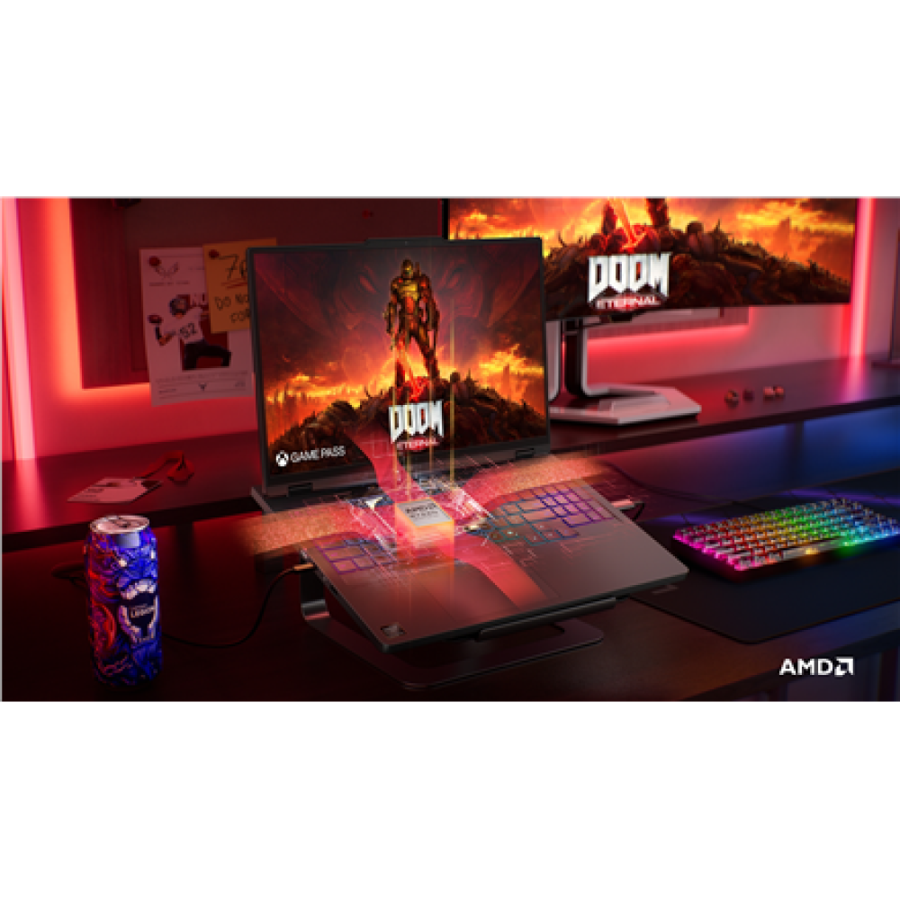 Lenovo Legion Pro 5 16ADR10 , Eclipse Black , 16 , IPS , WQXGA , 2560 x 1600 pixels , 240 Hz , Anti-glare , AMD Ryzen 9 , 8945HX , 32 GB , SO-DIMM DDR5 , Solid-state drive capacity 1000 GB , NVIDIA GeForce RTX 5070 , GDDR7 , 8 GB , Windows 11 Home , 802.1