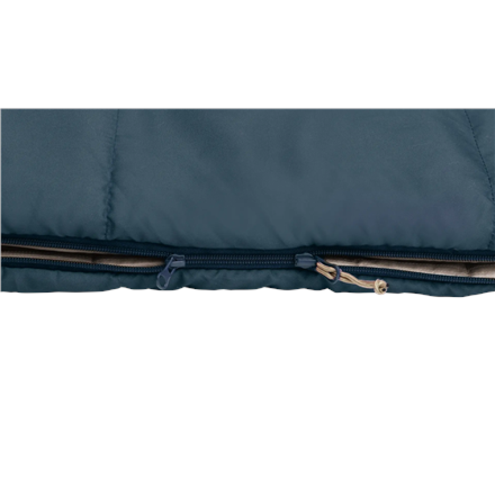 Outwell Campion Lux , Sleeping Bag , 225 x 85 cm , -16 to 5 °C , 2 way open - auto lock, L-shape