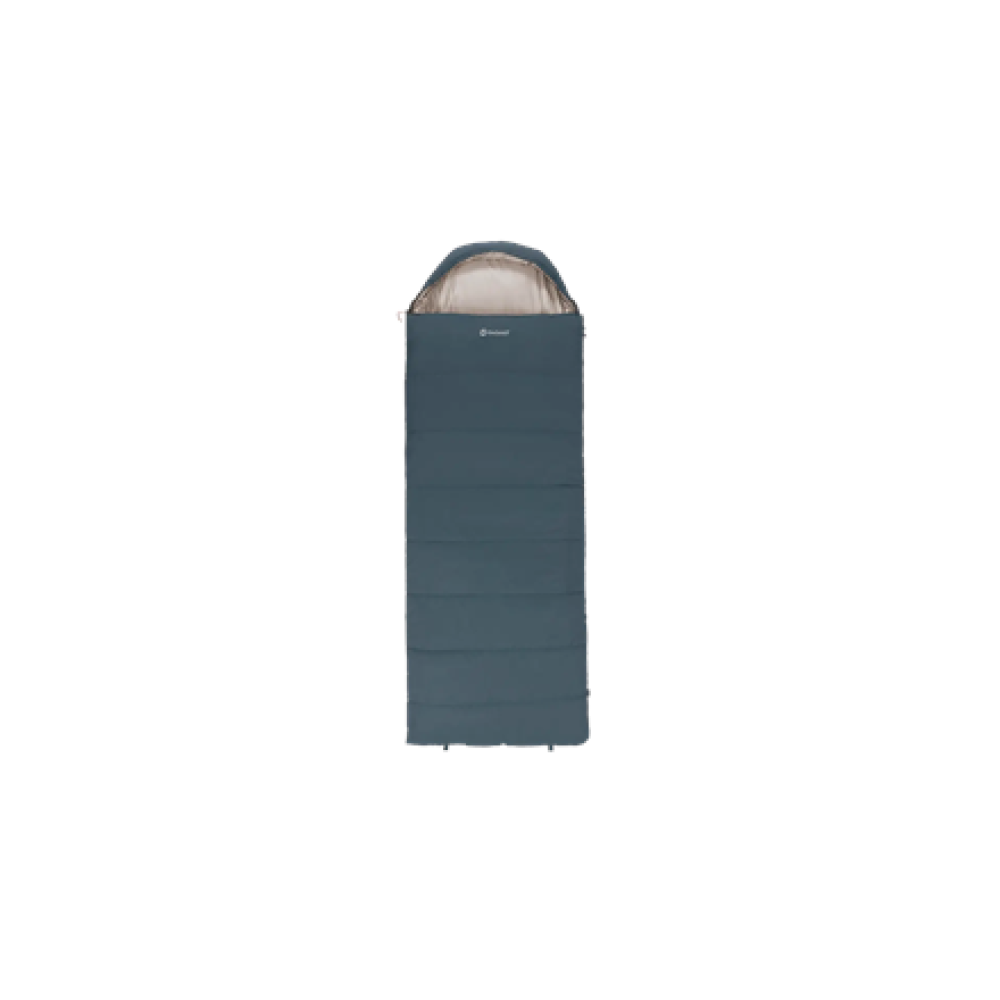 Outwell Campion Lux , Sleeping Bag , 225 x 85 cm , -16 to 5 °C , 2 way open - auto lock, L-shape