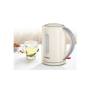 Bosch TWK7607 Standard kettle 2200 W 1.7 L Plastic 360° rotational base Cream