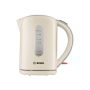 Bosch TWK7607 Standard kettle 2200 W 1.7 L Plastic 360° rotational base Cream