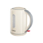 Bosch TWK7607 Standard kettle 2200 W 1.7 L Plastic 360° rotational base Cream