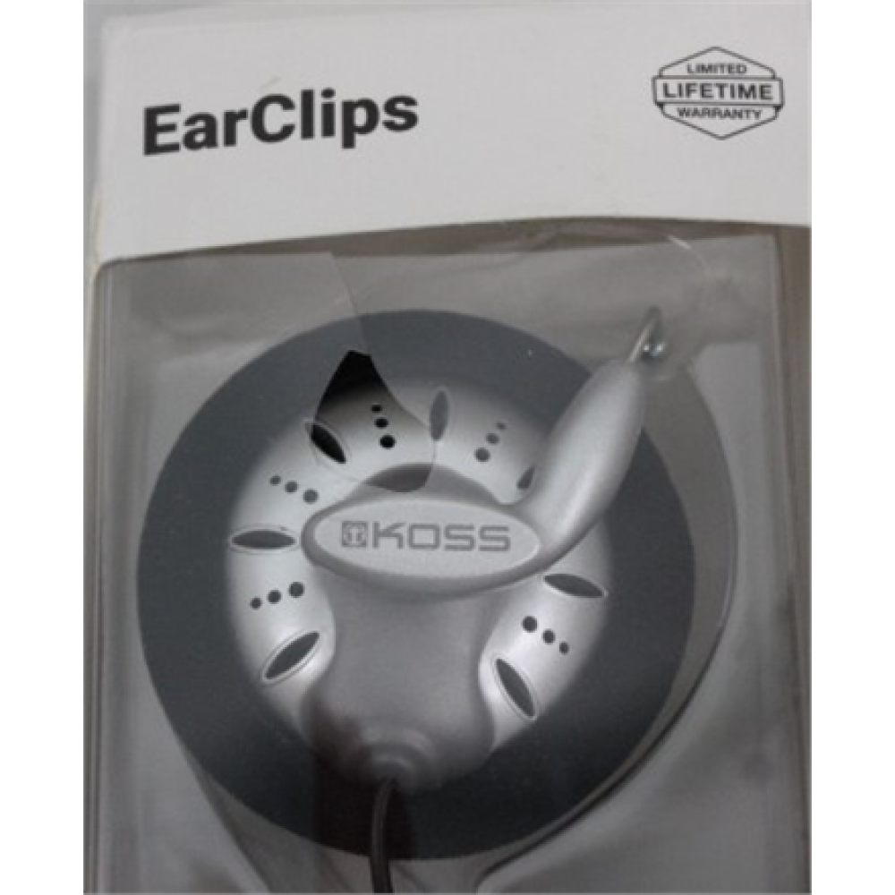 SALE OUT. Koss KSC75 Headphones, Ear Clip, Wired, Silver , SALE OUT. Headphones , KSC75 , Wired , In-ear , Silver , DAMAGED PACKAGING , Warranty 23 month(s)