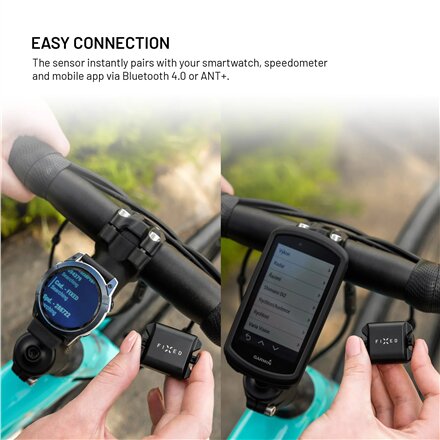 Fixed , Cadence/Speed Sensor Spin , Bluetooth , Black