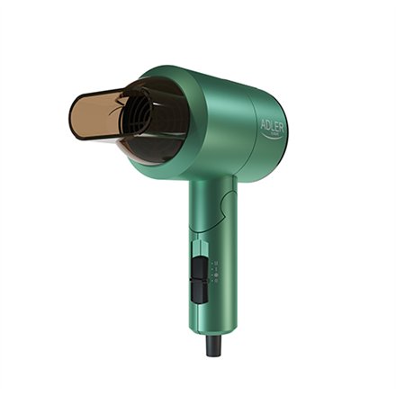 Adler , Hair Dryer , AD 2265 , 1100 W , Number of temperature settings 2 , Green