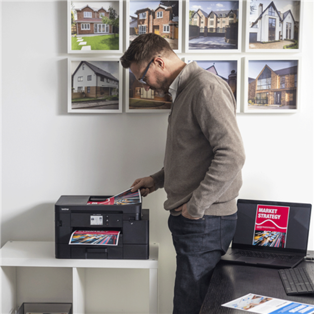 Brother Multifunctional printer , MFC-J4550DW , Inkjet , Colour , All-in-one , A4 , Wi-Fi , Black