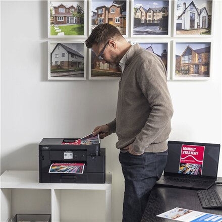 Brother , Multifunctional printer , MFC-J4550DW , Inkjet , Colour , All-in-one , A4 , Wi-Fi , Black