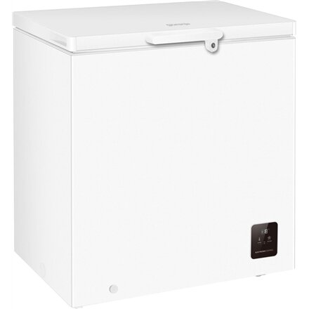 Freezer , FH20E6W5 , Gorenje Energy efficiency class E , Chest , Freestanding , Height 85.8 cm , Total net capacity 198 L , Display , White