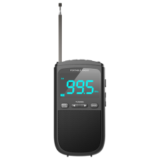 Camry , Portable mini radio , CR 1905 , Alarm function , Black