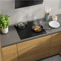 Bosch PIE61ABB5E , Hob , Induction , Number of burners/cooking zones 4 , Touch , Matt Black , Timer