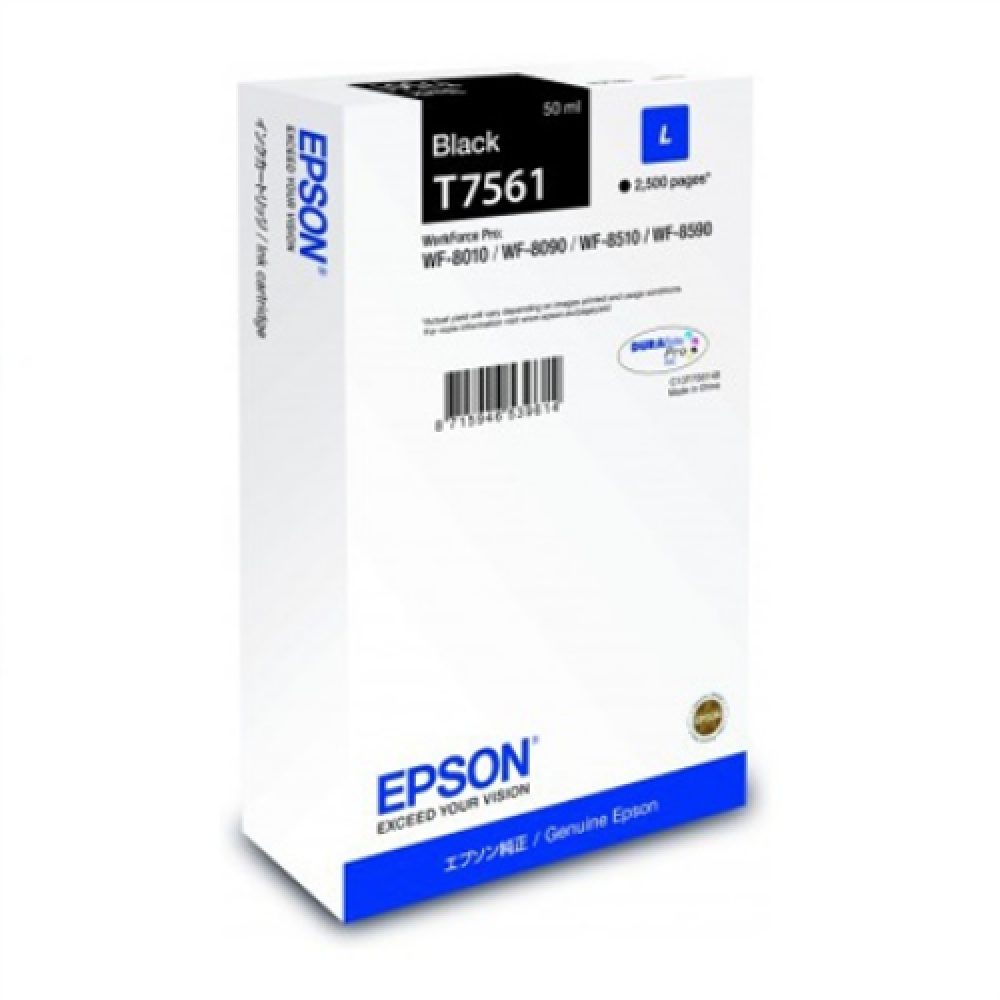Epson T7561 L , Ink Cartridge , Black