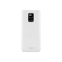 Fixed Power bank Zen 20 with LCD display and PD 20W output , FIXZEN-20-WH , 20000 mAh , White